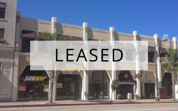 Street Retail Space for Lease