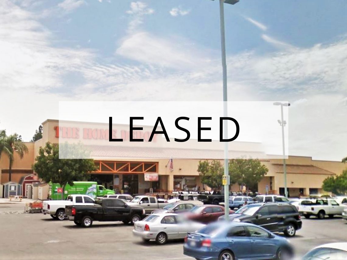 Existing The Home Depot Available for Sublease