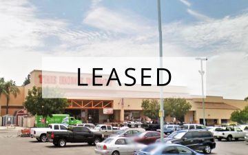 Existing The Home Depot Available for Sublease